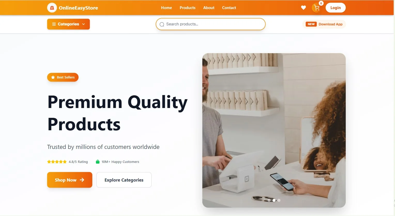 Online Easy Store